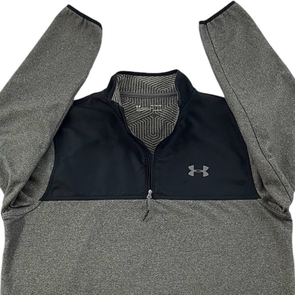 Under Armor Coldgear Infrared Fleece Quarter-Zip Pullover - NWOT - Picture 3 of 11